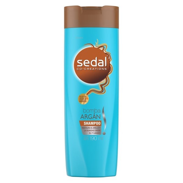 SEDAL SHAMPOO 190ML BOMBA DE ARGAN